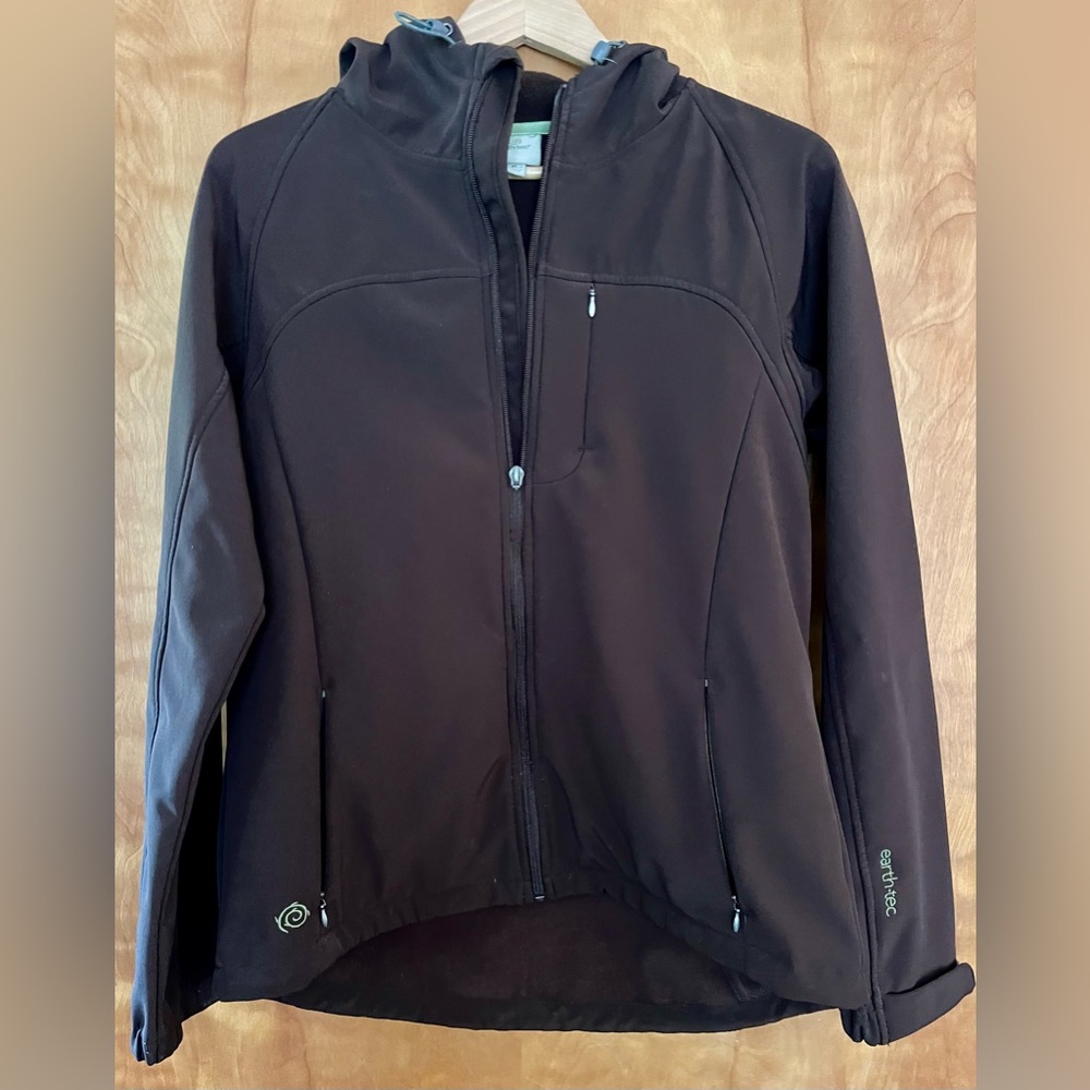 Earth-Tec Brown Weather Resistant Jacket with Hood